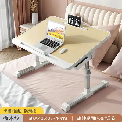 Foldable adjustable bed small table home work desk simple bedroom computer bay window dormitory student small desk - 13