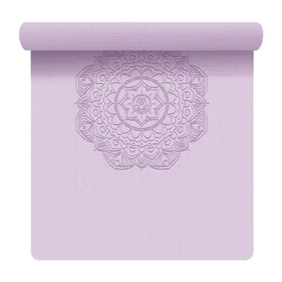 TPE double yoga mat, wide, thick, non-slip