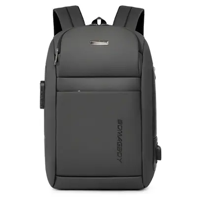 Herren-Businessrucksack mit USB-Anschluss, wasserdichtes Laptopfach - 9