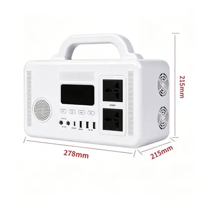 Outdoor Taşınabilir Güç Bankası 300W Bluetooth Hoparlör