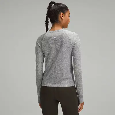 Lulu Swiftly Tech Race 2.0 Langarm-Yoga-Shirt