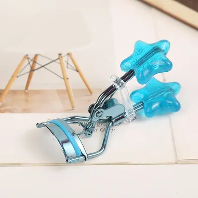 Curly long-lasting lash curler electroplated five-pointed star lash curler beginner all-in-one portable makeup lash curler - 7