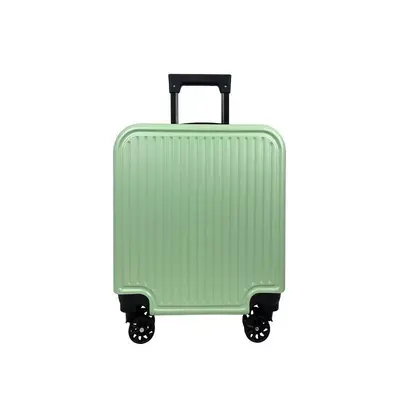 Women's suitcase small 18 inch ins popular lightweight combination lock wheeled bag 20 student boarding travel leather suitcase men