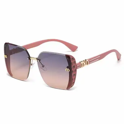 Large Square Women's Sunglasses, Polarized with UV Protection - 11