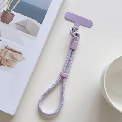 Adjustable Phone Lanyard with Self-Locking Wrist Strap and Pad - 7