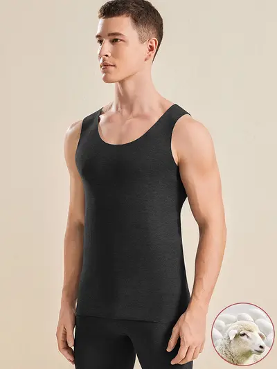 Unisex Seamless Thermal Base Layer Vest for Autumn and Winter - 11