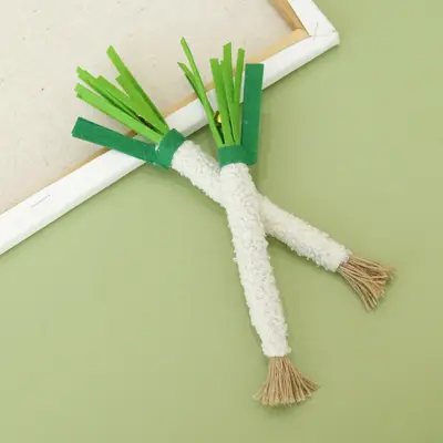 Simulated Vegetable Cat Toy with Silvervine, Chew Toy for Self-Play - 4