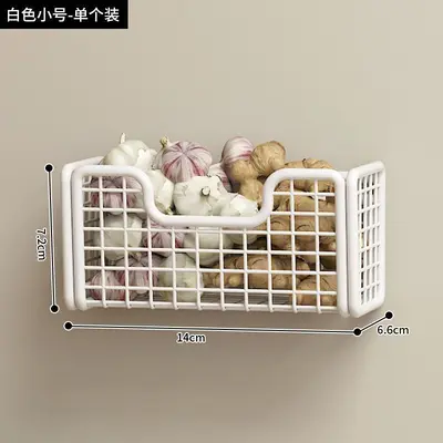 Kitchen cabinet door storage shelf adhesive no drilling - 10