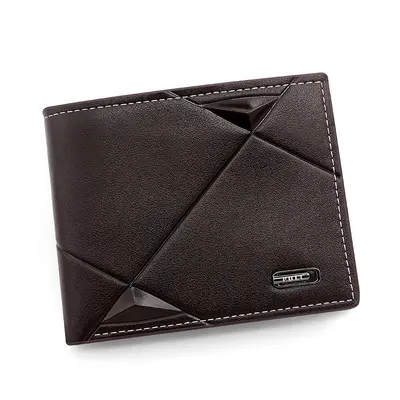 Men's Short Wallet, Multi-Card Slots, Slim Model - 8