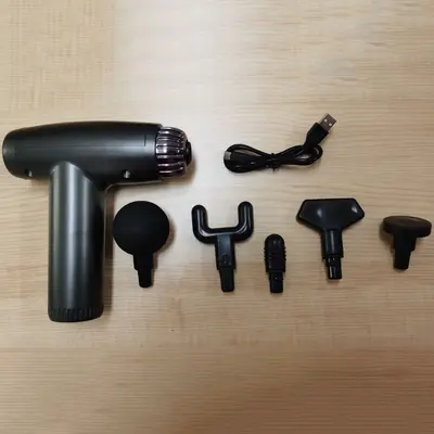 Yeni nokta spor masaj tabancası ev mini fasya tabancası elektrikli mini kas masajı darbeli tabanca fasya tabancası