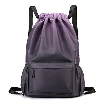 Drawstring Sports Backpack with Printable Logo for Gym and Basketball - 11