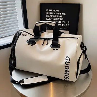Reise-Reisetasche mit Trocken- und Nasskompartiment, tragbare Schwimm- und Fitness-Tasche, Herren-Sport-Schultertasche, großvolumige Gepäcktasche für Kurzreisen, für Frauen. - 8