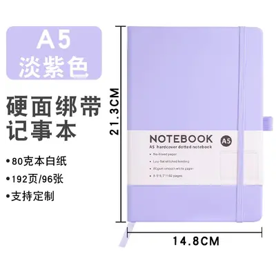 A5 Strap Notebook, Portable, Custom Logo - 8
