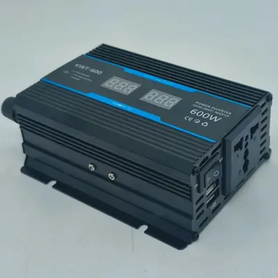 旭禾电子智能数显车载逆变器600W1200W2000W修正弦波逆变转换器 - 2