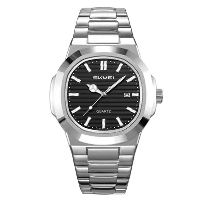 Shike Mei Stahlband Herrenuhr, Quarz, Leuchtkalender - 6