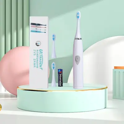 E802 Electric Toothbrush, Battery, Sonic, Soft Bristles - 6