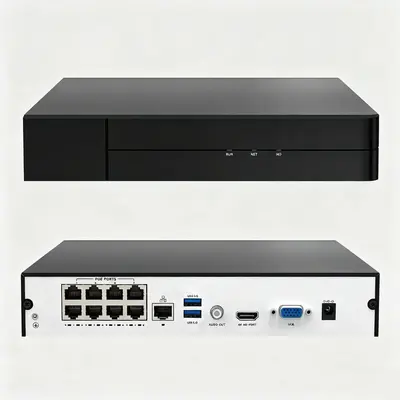 YNVR-P8 8 Bağlantı Noktalı POE NVR 4K