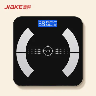 Akıllı vücut yağ ölçeği elektronik tartı ev insan vücudu ağırlık ölçeği vücut yağ ölçeği toptan ağırlık ölçeği tartı Bluetooth şarj - 10