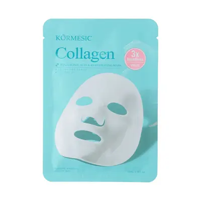 Collagen KORMESIC Hyaluronic Acid & B5 Mask Facial Mask Hydrating Moisturizing Facial Care - 7