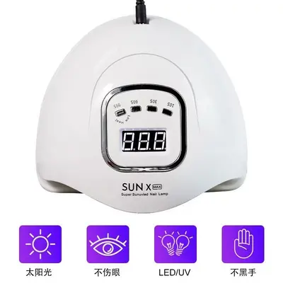 UV LED tırnak kurutma lambası, profesyonel jel oje kurutucu - 4