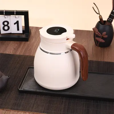 316 Stainless Steel Teapot with Tea Infuser, Large Capacity - 9