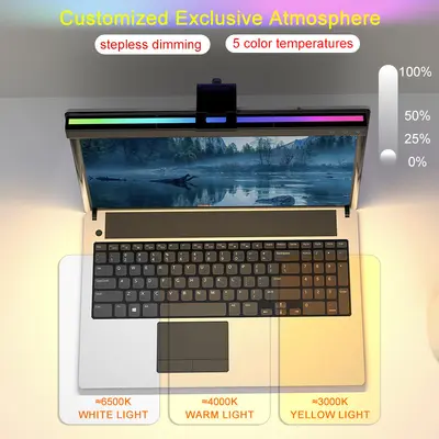 Business Notebook Laptop Thin and Light Office Computer Cost-effective Cross-border Wholesale Monitor Screen Eye Protection Lamp