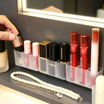 Cosmetics storage organizer box lipstick skincare dresser - 2