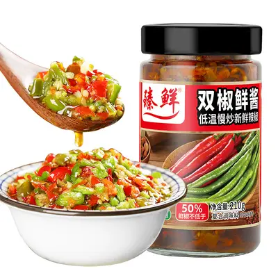 Sichuan-Knoblauch-Chilisauce, gehackt, hausgemachter Stil