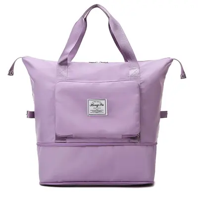 Reisetasche für Damen, Sport-Schultertasche mit Nass- und Trockentrennung, faltbare Aufbewahrungstasche, Sporttasche, wasserdichte Gepäcktasche für Herren - 5
