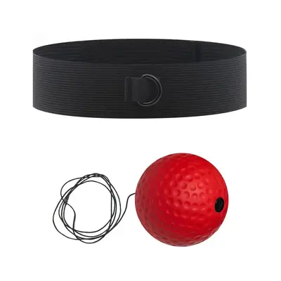 Head-mounted boxing reaction ball, decompression and venting ball, magic speed ball for adults and children training, fitness and entertainment for home use