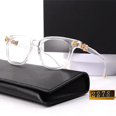 Unisex Sonnenbrille mit eckigem Rahmen und Blaulichtschutz, Modell 2273 - 10