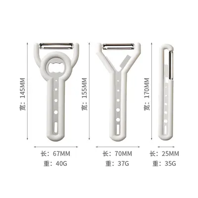 Multi-function fruit peeler and bottle opener - 4
