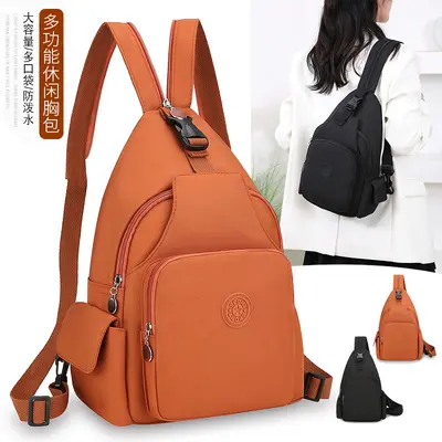 Moda Brustbeutel Rucksack Moda Trend 2024 Neue Damen Brustbeutel Komfortabler Wasserdichter Rucksack Multifunktionaler Brustbeutel - 8