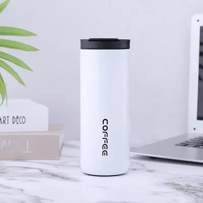 Gradient Color Stainless Steel Insulated Travel Mug for Office - 7