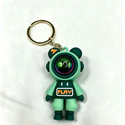 Cartoon Astronaut Keychain and Bag Charm - 12