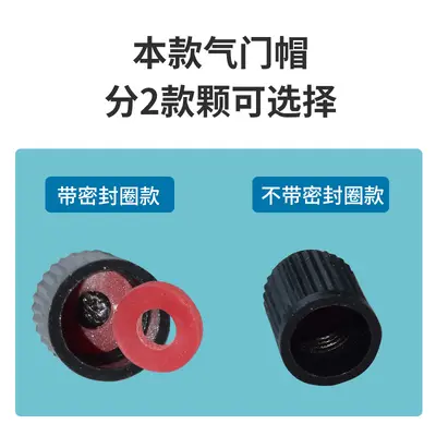 Plastic Tire Valve Stem Caps for Cars, Motorcycles and Trucks, Dust Protection - 3