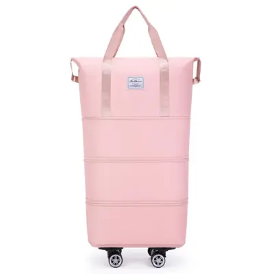 Four-layer expandable travel bag with wheels - 12