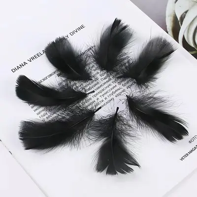 36 Colours Small Dyed Swan Feathers for DIY Jewelry - 12