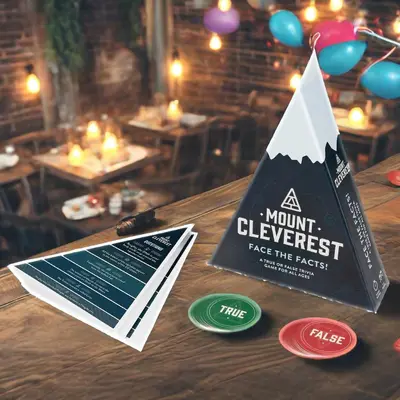 Everest Gerçek veya Yalan Eğlenceli Aile Seyahat Masa Oyunu, Noel