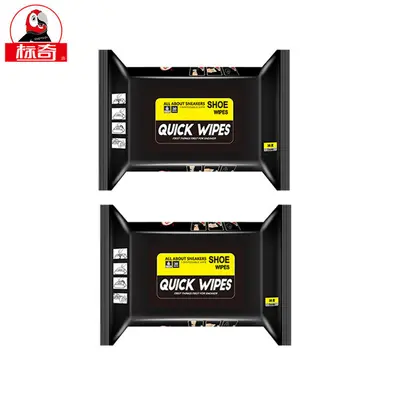 Portable No-Rinse Sneaker Cleaner Wet Wipes