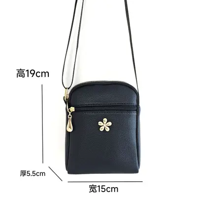New women's bag 2025 Deya single shoulder crossbody mini backpack phone bag niche textured coin purse