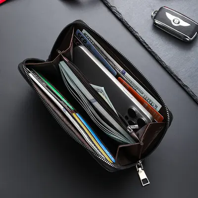 Men's Wallet, Large Capacity Multi-Card Slots, Phone Clutch 2025 - 3