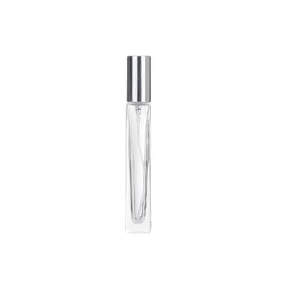 10 ml şeffaf cam parfüm şişesi, pompalı sprey, dökme ve numune için