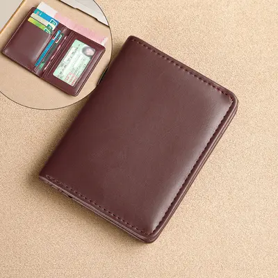 Erkek Karbon Fiber Uzun Cüzdan, Büyük Hacimli İki Katlı - 10