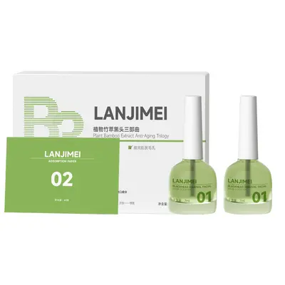 Bambu Özlü Siyah Nokta Üçlü Set, Gözenek Sıkılaştırıcı Serum ve Burun Bandı - 6