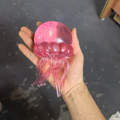 Maltose Jellyfish Stress Toy, 300 g, Squeeze, Color Box Packaging