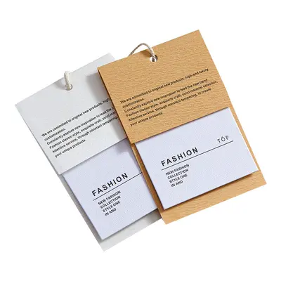 Custom Clothing Hang Tags for Women's and Children's Apparel