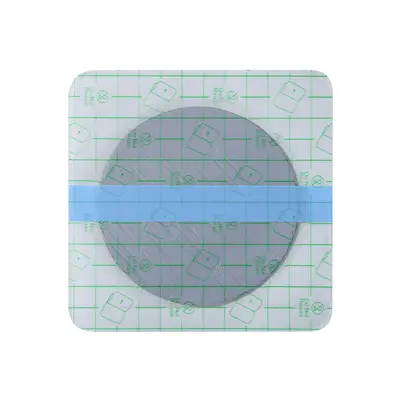 Round Waterproof PU Black Plaster Patch for Knee and Neck
