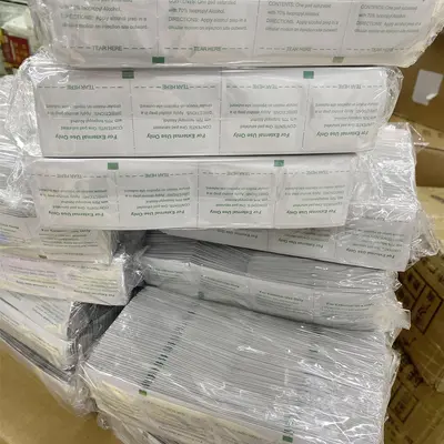 Single-Use Alcohol Disinfecting Wet Wipes - 7