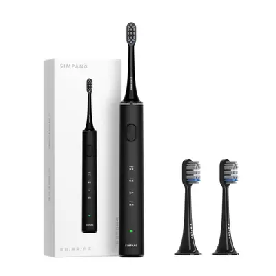 Ultrasonic electric toothbrush for adults, rechargeable, soft bristles